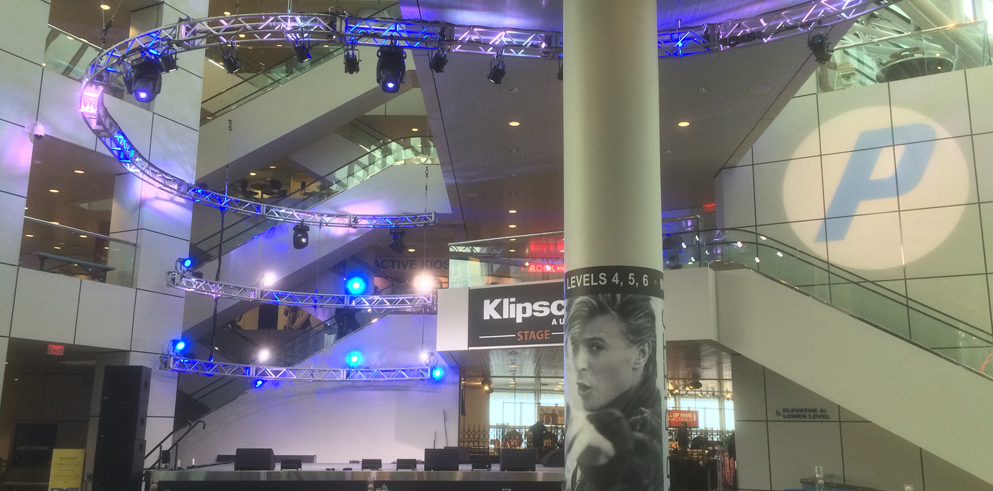 Clay Paky Fixtures Shine in Lobby Upgrade at Rock and Roll Hall of Fame