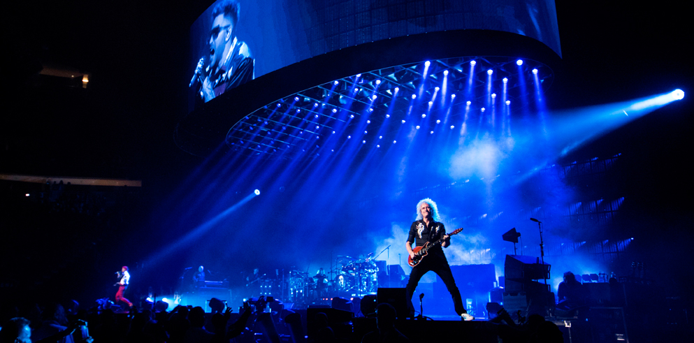 Claypaky Fixtures Help Queen + Adam Lambert Light Up the Stage on World Tour