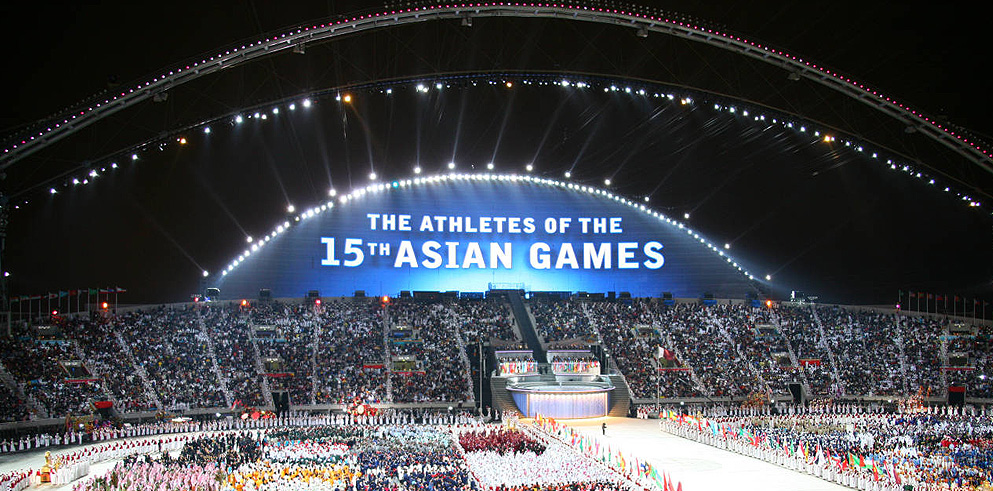 Clay Paky at the Asian Games 2006