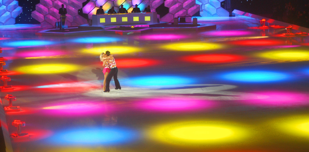 Clay Paky at “Dancing on Ice”