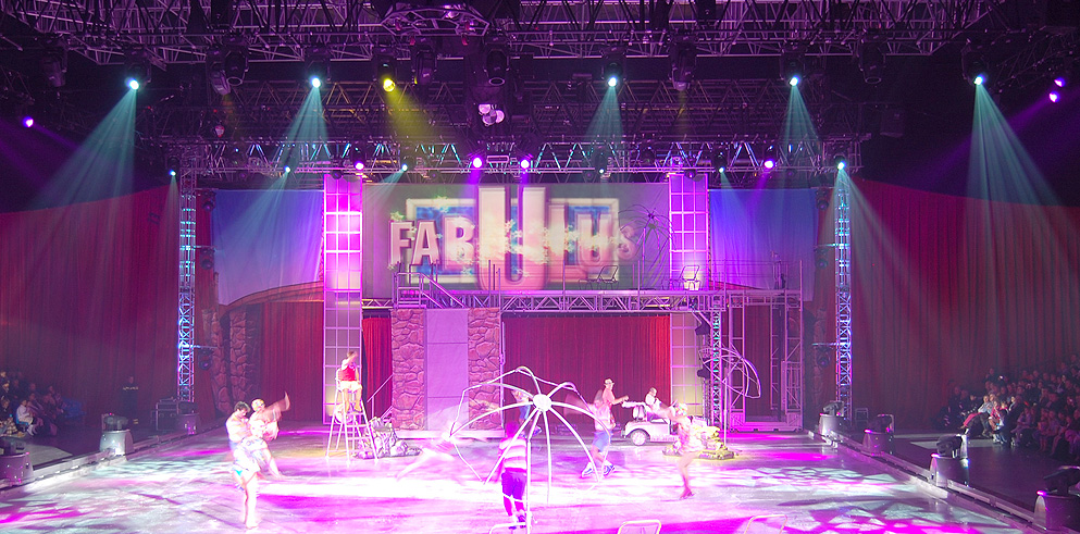 Clay Paky fixtures light up “Disney’s High School Musical: The Ice Tour”