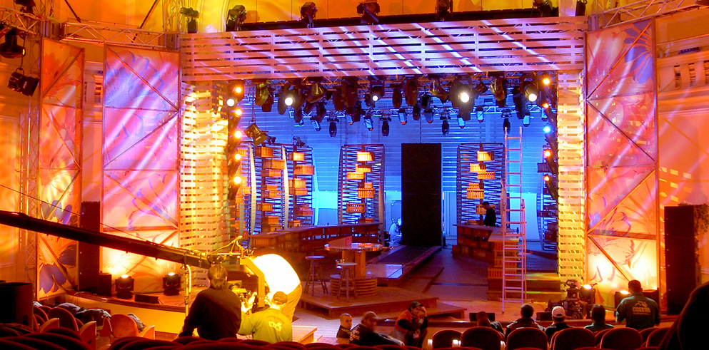 Clay Paky at the Casino Theatre in Sanremo