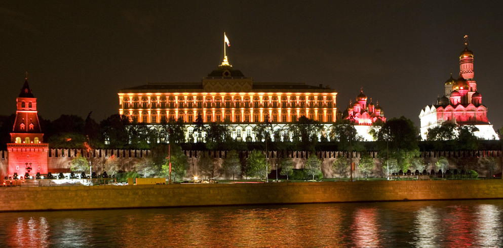 Clay Paky Lights Moscow Victory Day