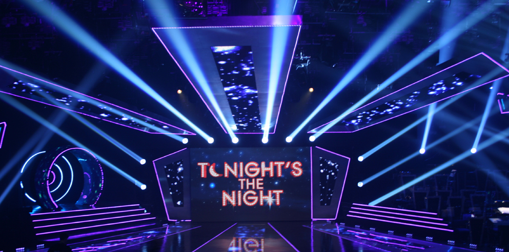 Richard Martin Lighting and Clay Paky light “Tonight’s the Night”