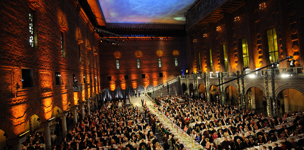 Clay Paky Makes a Royal Entrance at the 2010 Nobel Prize Banquet