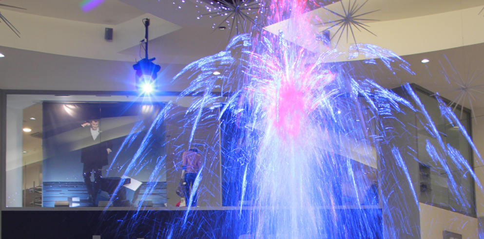 Clay Paky illuminates the Metropole Zličín Centre fountain