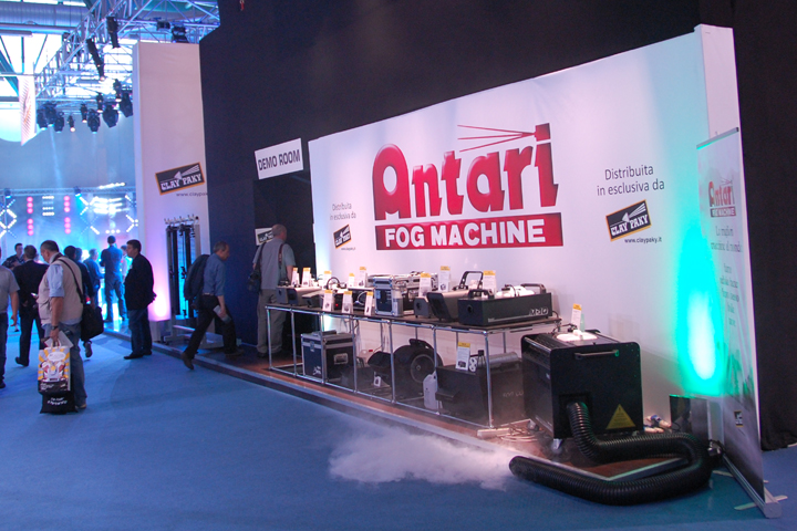 Antari smoke machines - exclusively distribuited in Italy by Clay Paky