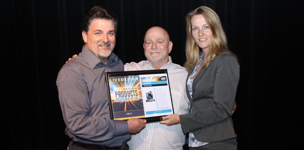 Sharpy named Lighting Product of the Year at the Broadway Lighting Master Classes