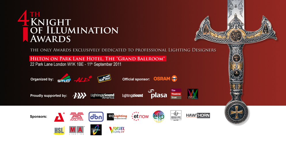 NEW VENUE FOR KNIGHT OF ILLUMINATION AWARDS 2011