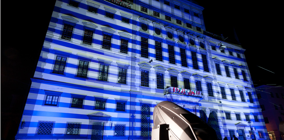 Clay Paky illuminates the Augsburg town hall