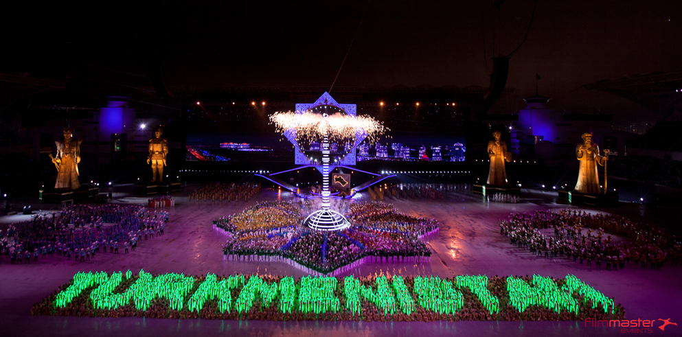 Clay Paky for Turkmenistan’s 20th Anniversary Independence Gala