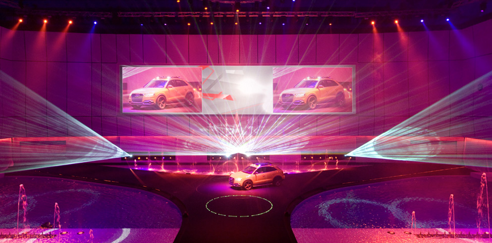 Clay Paky among the leading lights at the Volkswagen Night in Beijing