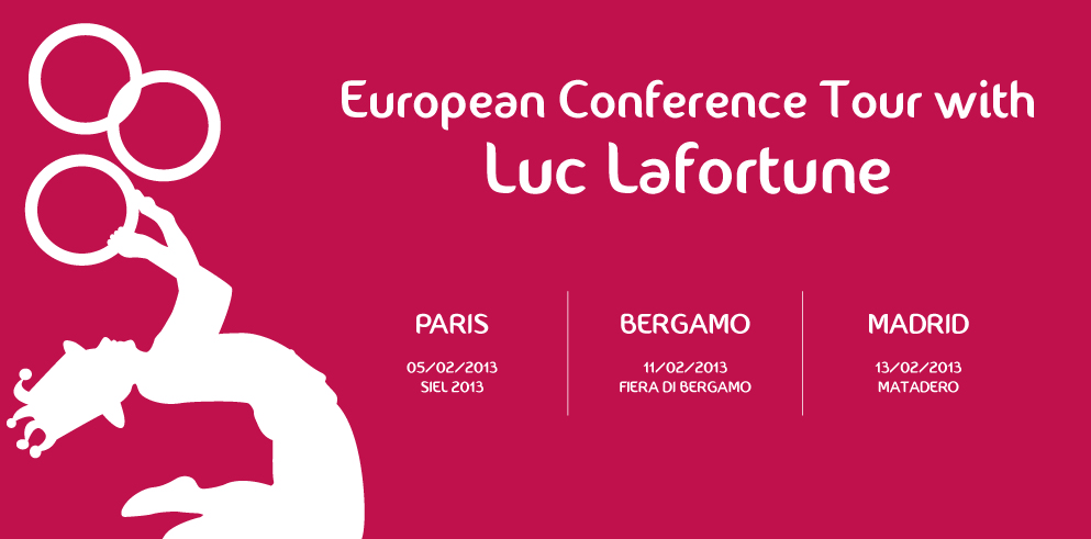 Luc Lafortune: poetry and light on his European "tour"