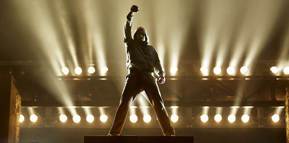 Clay Paky in the musical "Rocky" at Hamburg