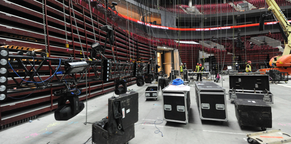 Clay Paky is at the “Plasa Focus Backstage Tour” in Malmö for an exclusive preview of the technology lined up for the 2013 Eurovision Song Contest