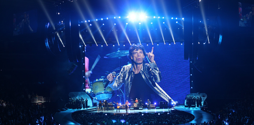 Clay Paky Celebrates The Rolling Stones 50th Anniversary across the US