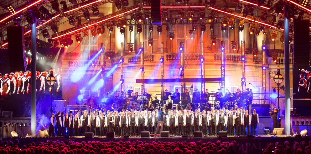 Clay Paky Luminaires Reign Supreme at Coronation Festival Gala
