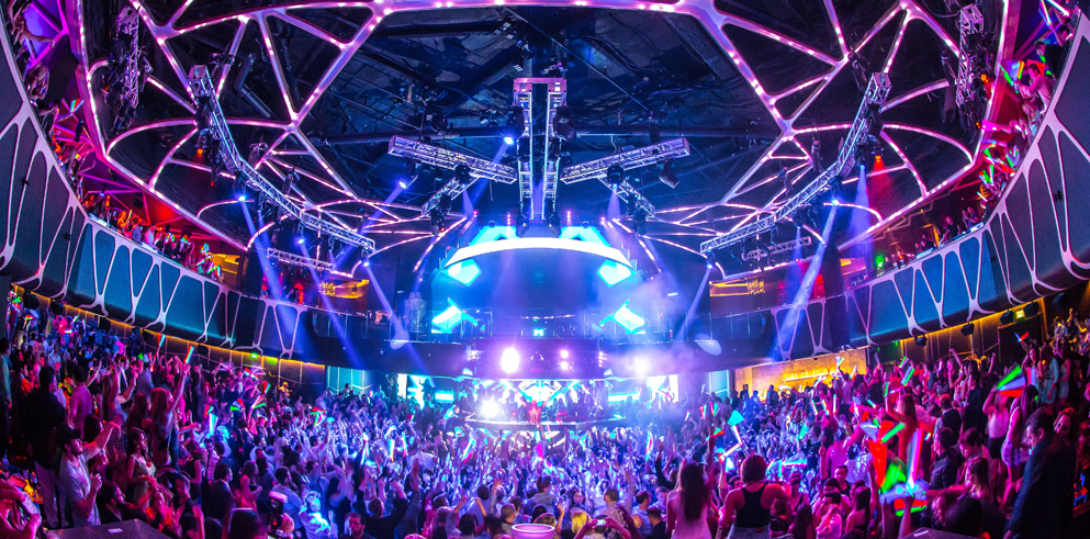 Clay Paky Sharpys shine in the new Hakkasan club in Las Vegas