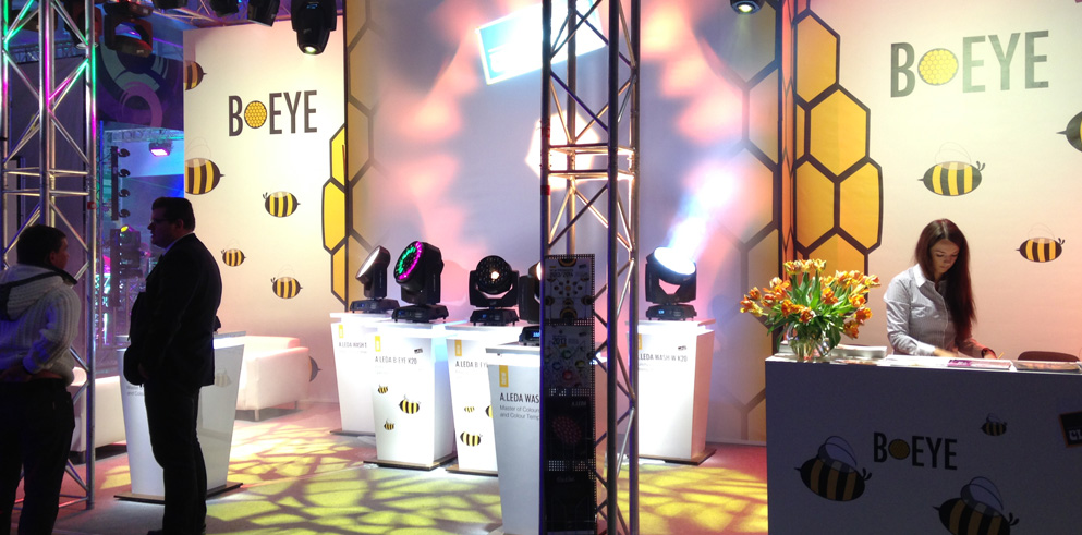 Clay Paky presents its new B-EYE at Music Moscow