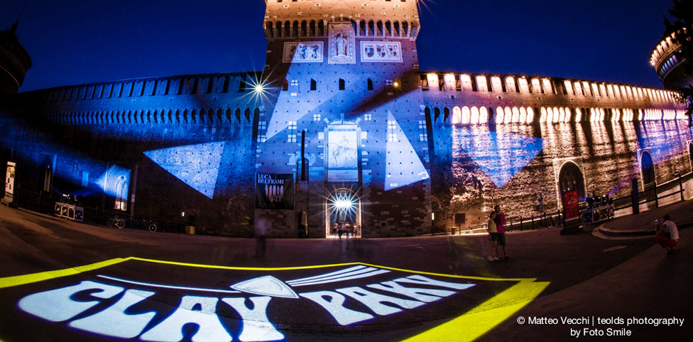 Clay Paky illuminates Sforza Castle to tell the story of Milan, past and present