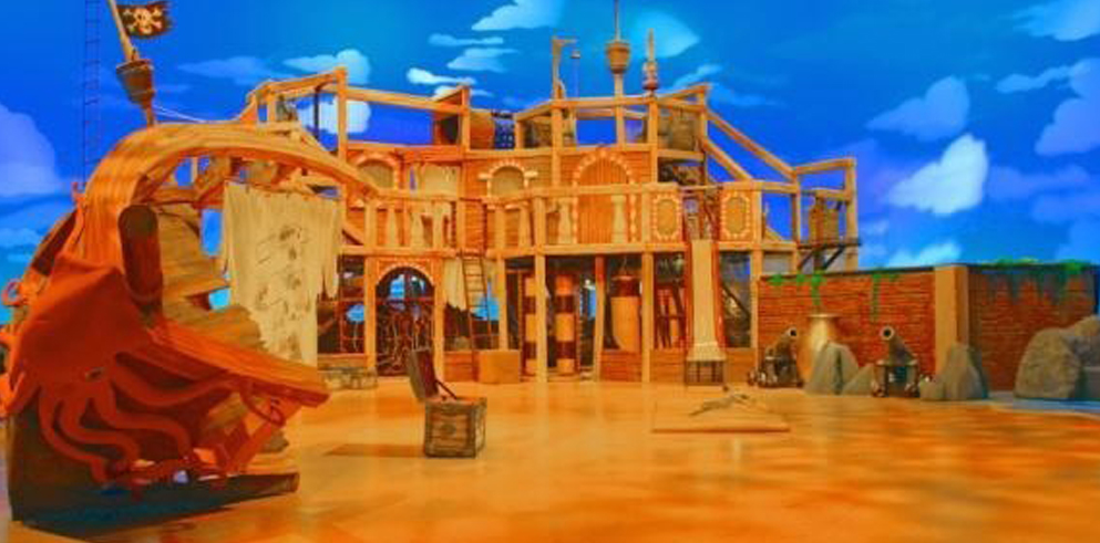 Clay Paky lights in CBeebies show “Swashbuckle”