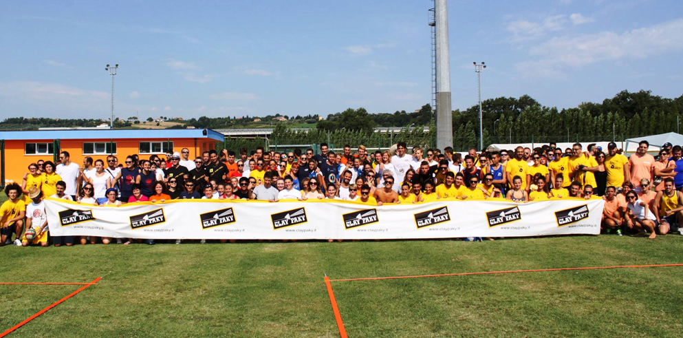 Clay Paky with TorMeo at the Porto Recanati sports festival