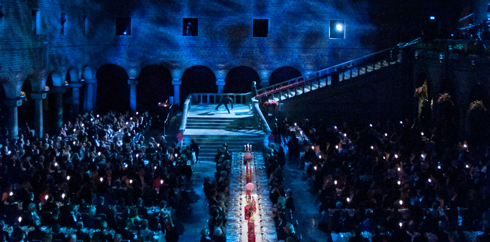 Clay Paky Illuminates the 2014 Nobel Prize Banquet