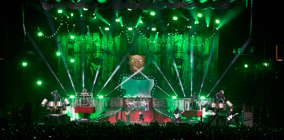 New Clay Paky Stormy Fixtures Join Slipknot Tour