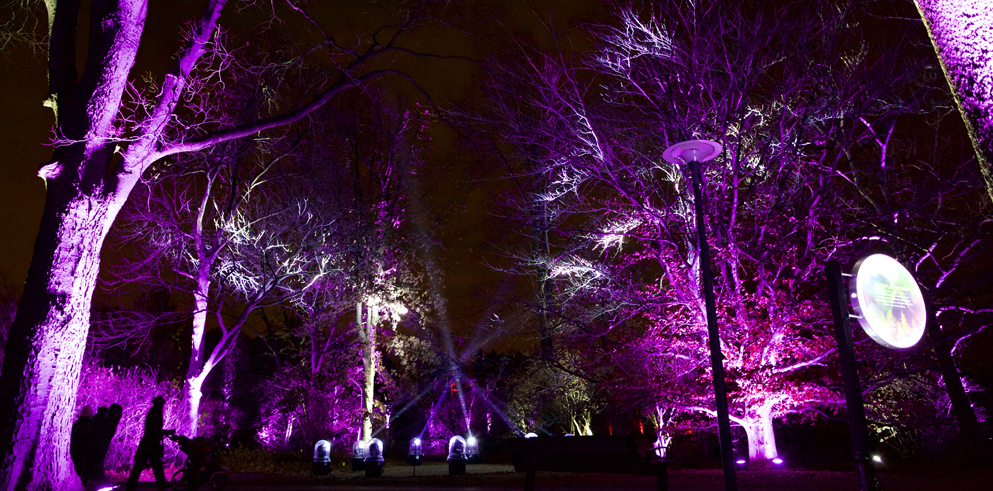 Clay Paky Mythos Fixtures Make U.S. Debut at “The Morton Arboretum” Event