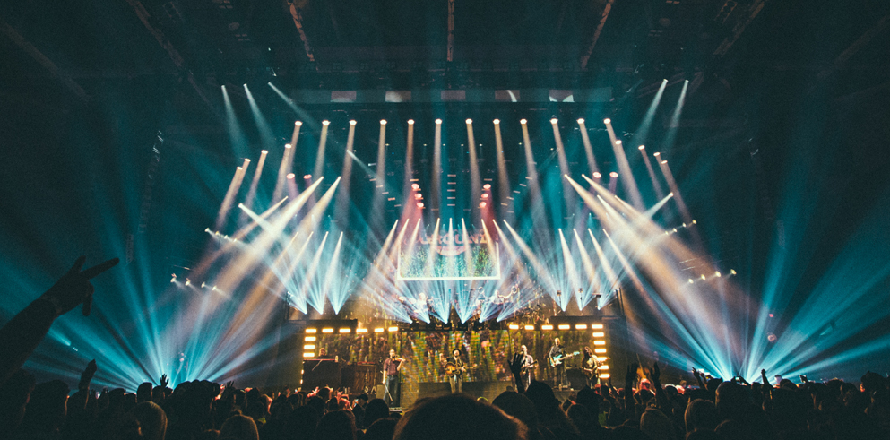 Okulus and SES Equip Zac Brown Band Tour with  Clay Paky Fixtures