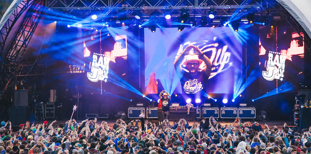 Clay Paky brings the party to Secret Garden Party’s main stage