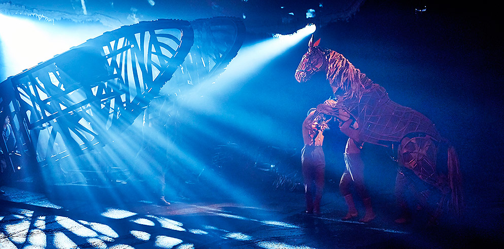 Clay Paky Alpha Beam 700s add drama as War Horse opens in China