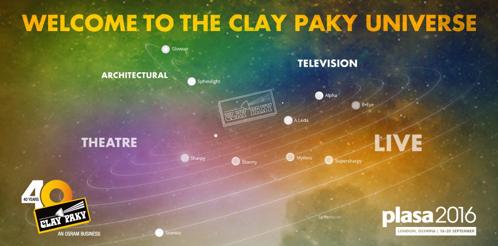 Clay Paky at Plasa 2016