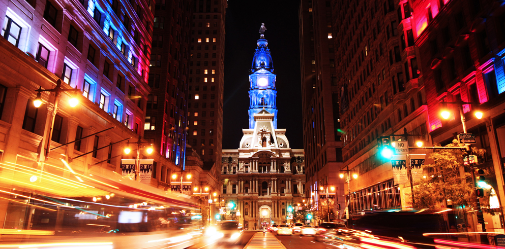 Claypaky Mythos with Starlite Productions to showcase Philadelphia Monuments