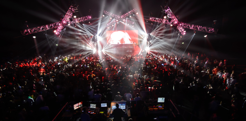 Claypaky creates Las Vegas super-club vibrancy at Irish dance music spectacular