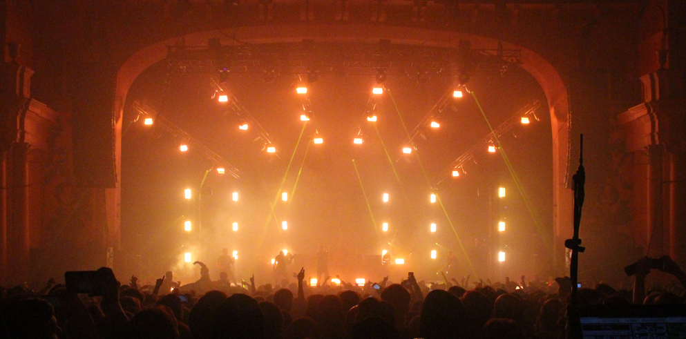 Claypaky delivers intense lighting effects for Architects European tour