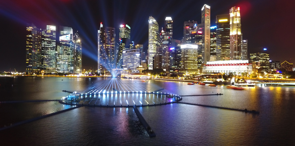 Claypaky Mythos powers trailblazing New Year’s Eve light show in Singapore