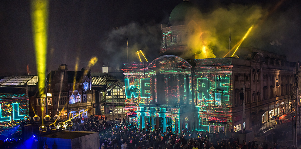Claypaky kicks off Hull’s year as UK City of Culture