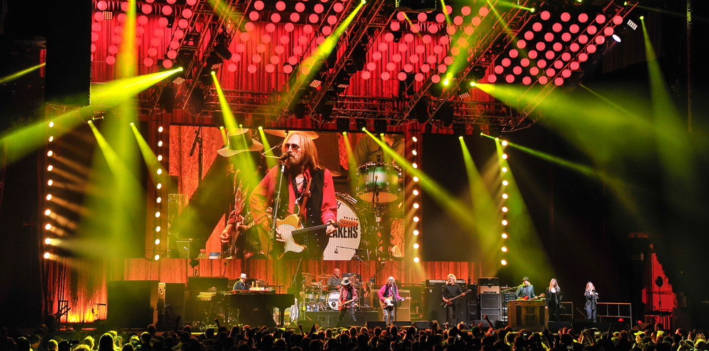 Tom Petty Heads Out on 40th Anniversary Tour with Claypaky Lighting Fixtures