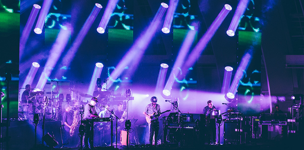 Claypaky B-EYE K20s Deliver Pixel and Lens Effects for Bon Iver’s “22, A Million” Tour
