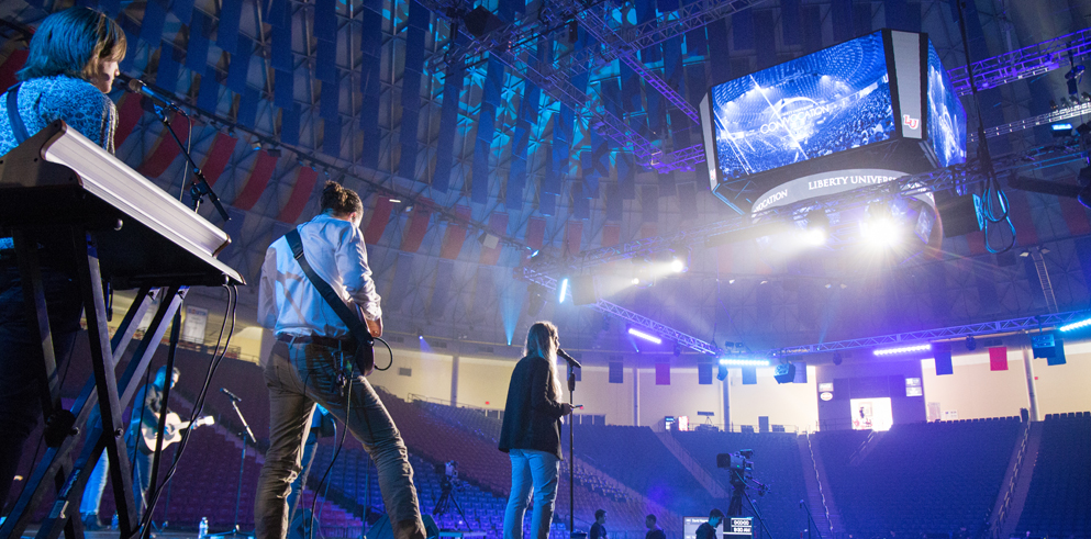 Liberty University Acquires Claypaky Scenius Spots and Scenius Unicos for Vines Center