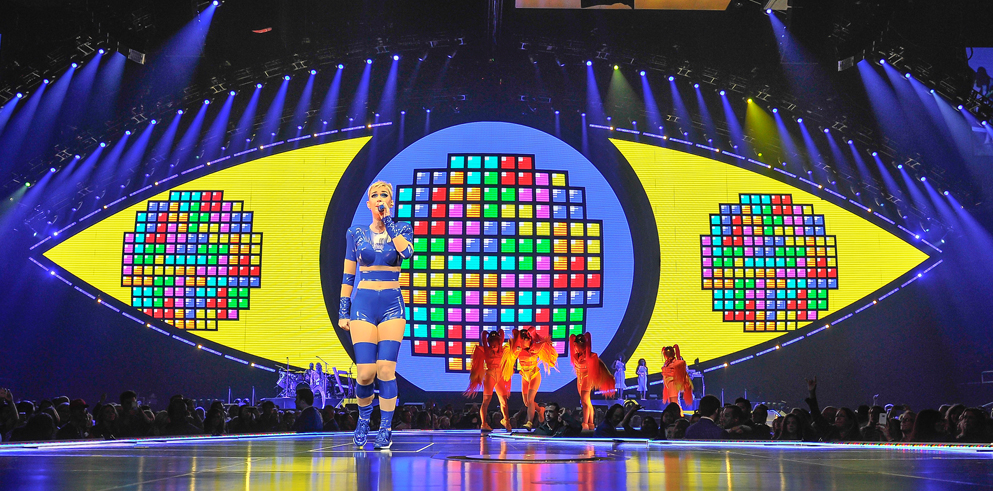Claypaky’s Scenius Fixture Range Hits the Road with Katy Perry for “Witness: The Tour”