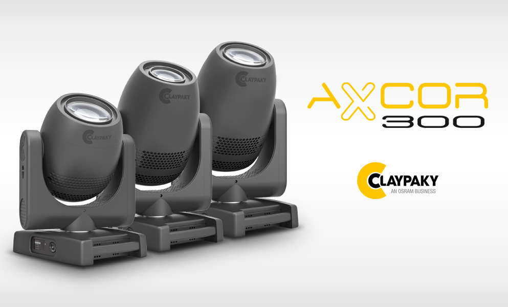 The Axcor 300 range brings Claypaky high quality to the mid-market
