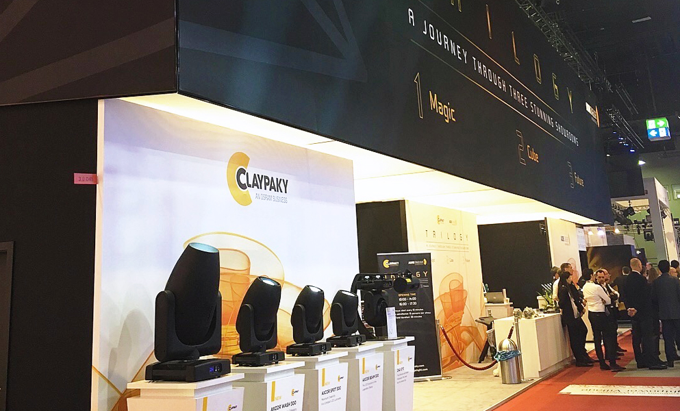 CLAYPAKY LIGHTS UP THE FUTURE AT PROLIGHT+SOUND 2018