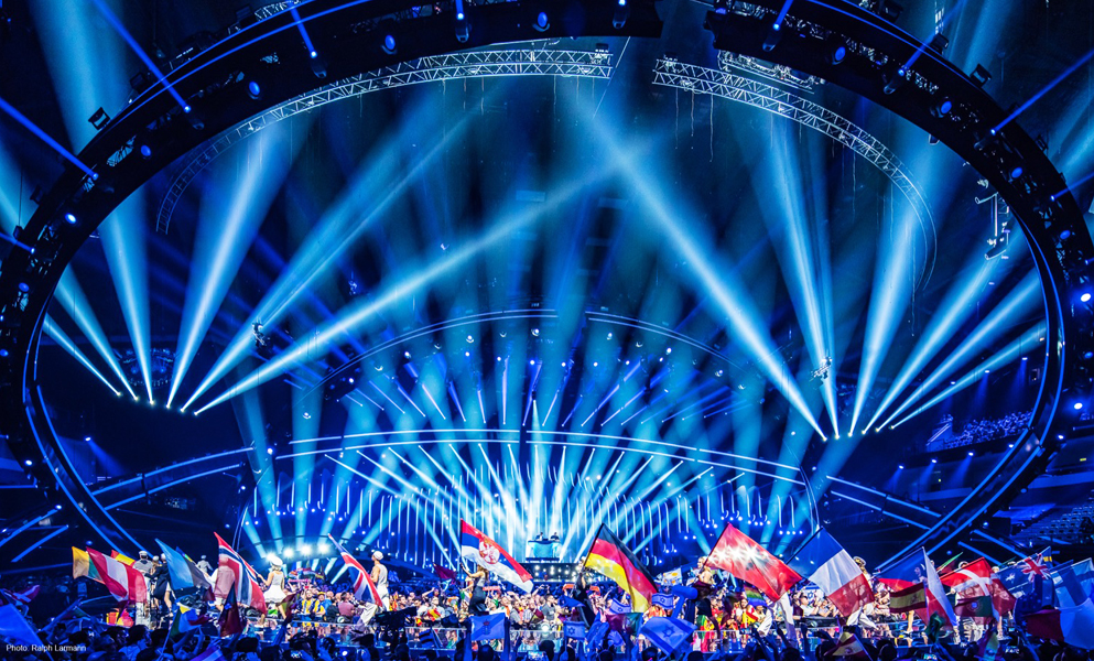 All Aboard with Claypaky at Eurovision Song Contest 2018