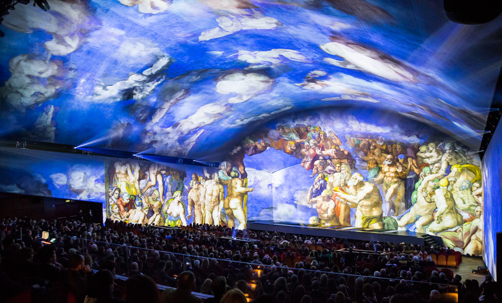 Claypaky and ADB bring light to "Giudizio Universale. Michelangelo and the Secrets of The Sistine Chapel"
