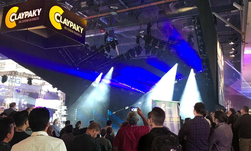 Claypaky exhibits the future of show lighting at LDI