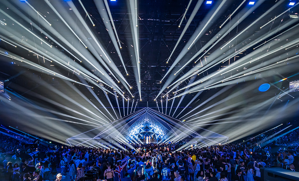 "Dare to Dream" with Claypaky at Eurovision Song Contest 2019