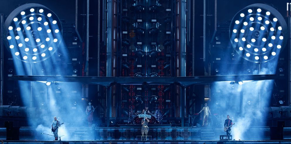 Large Complement of Claypaky Fixtures Shine on  Rammstein’s 2019 European Stadium Tour