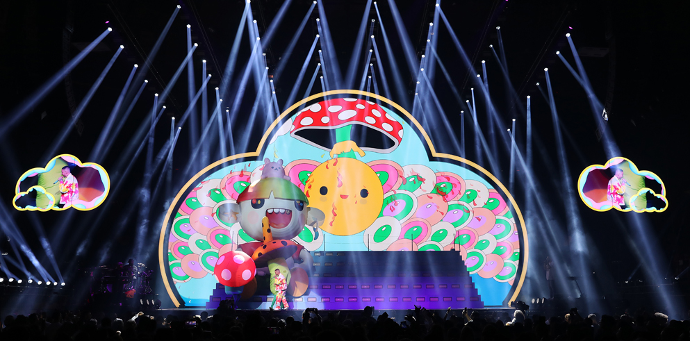 Claypaky Fixtures Light Up J Balvin’s Colorful “Arcoiris” North American Tour